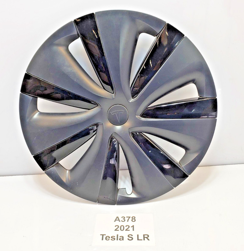✅ 21-25 OEM Tesla S Front Right Passenger Wheel Rim Center Hub Cap Cover 19"