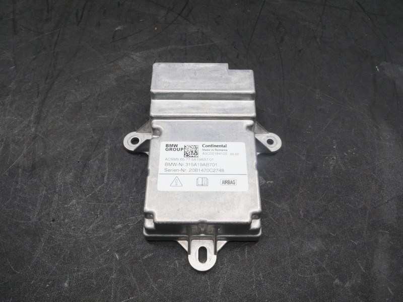 2019-2022 Toyota GR Supra A90 SRS Control Module Inflator Restraint 315A19AB701