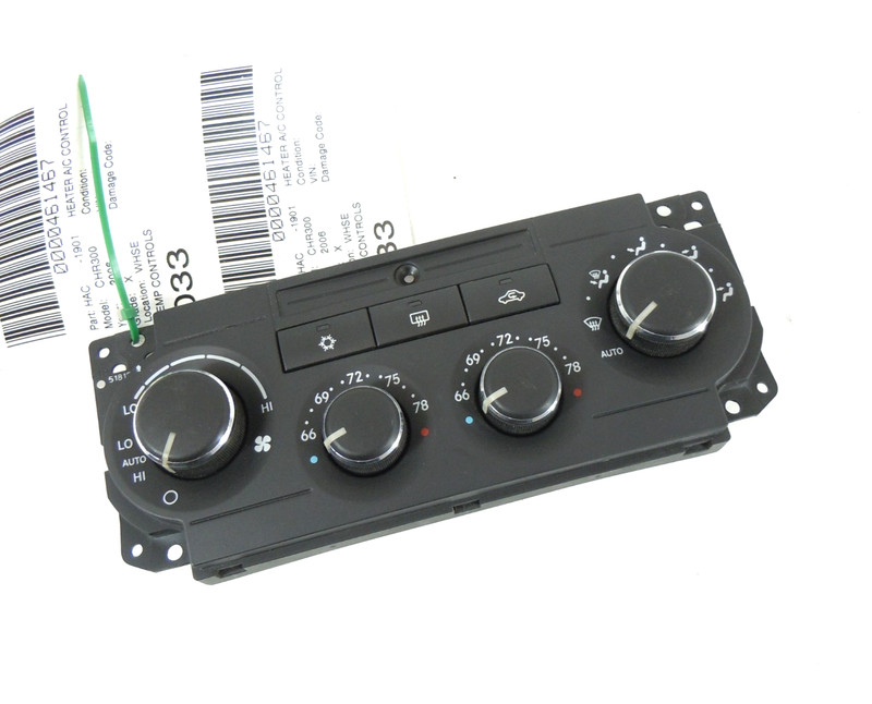 2005-2007 Chrysler 300 A/C Heat Climate Temperature Control OEM 55111030AD