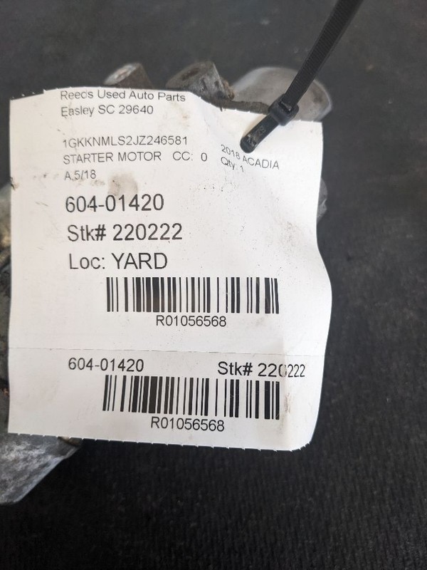Starter Motor Fits 16-23 CAMARO 1056568