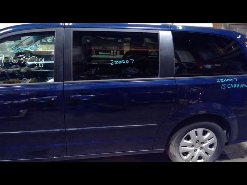 Driver Rear Side Door Passenger Van Stationary Glass Blue Fits 08-18 CARAVAN