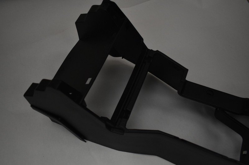 1982-84 Camaro Black Front Lower Center Console Assembly W/ RADIO BRACKET