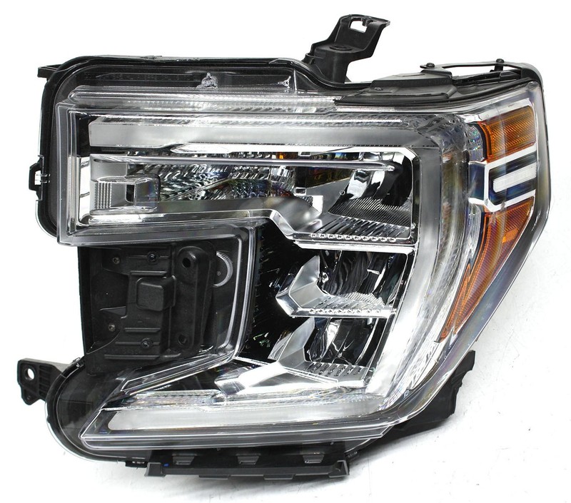 OEM Left Driver Side LED, Halogen Signal Headlamp For GMC Sierra 1500 84772473