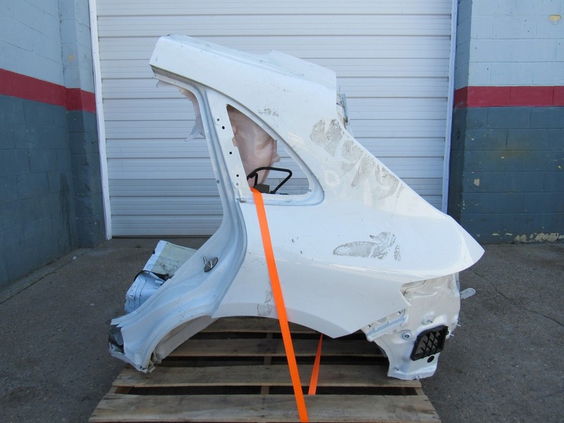 19-23 Porsche Macan 2023 Rear Left Quarter Body Rail Frame Panel Cut ;#9