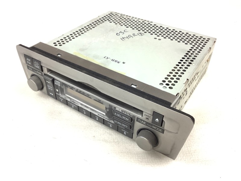 2003 Civic MX Tuner CD Player AM/FM Radio Dashboard Audio Stereo Receiver 2TC4