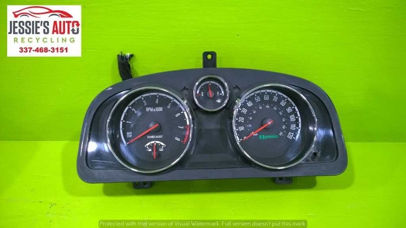 08 VUE XE 2.4L HYBRID AT CLUSTER 112K OEM 2172-1
