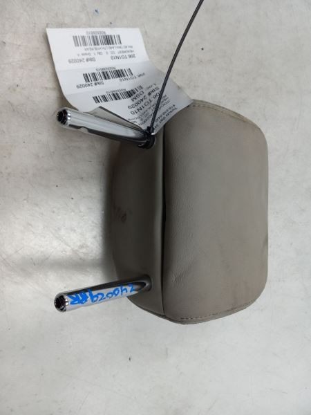 2010 TOYOTA PRIUS PASSENGER SIDE REAR BEIGE LEATHER HEADREST