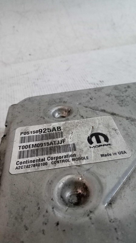 2015 Jeep Cherokee Engine Control Module ECM 3.2L OEM 5150925AB 144K Miles