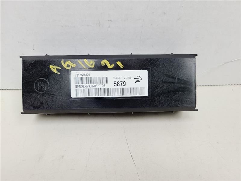Chassis ECM Temperature Center Dash ID 13583302 Fits 12-13 REGAL 566824