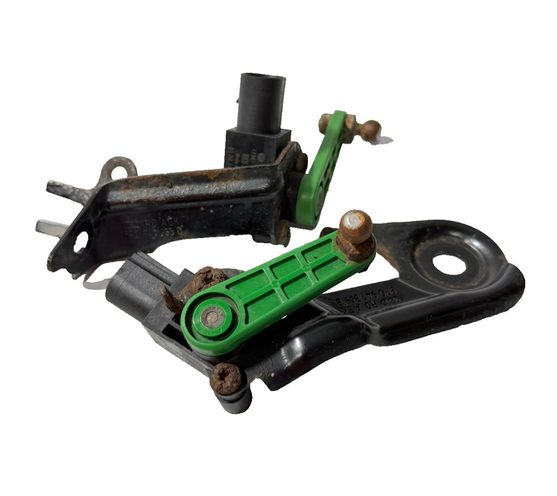 📌 15-26 PORSCHE MACAN REAR LEFT & RIGHT SUSPENSION HEIGHT LEVEL SENSOR SET OEM