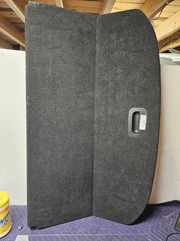 🔧2014 - 2019 KIA SOUL BLACK REAR TRUNK TIRE CARGO COVER CARPET BOARD OEM
