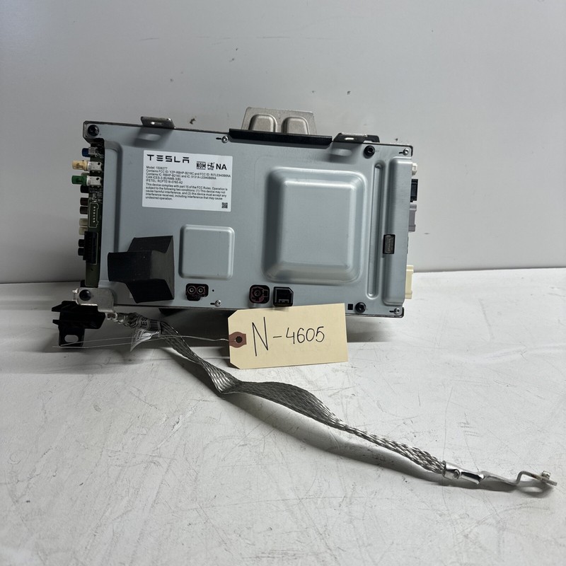 2020 Tesla Model Y AWD MCU Computer Media Intel w/key N-4605 VIN026753 U1