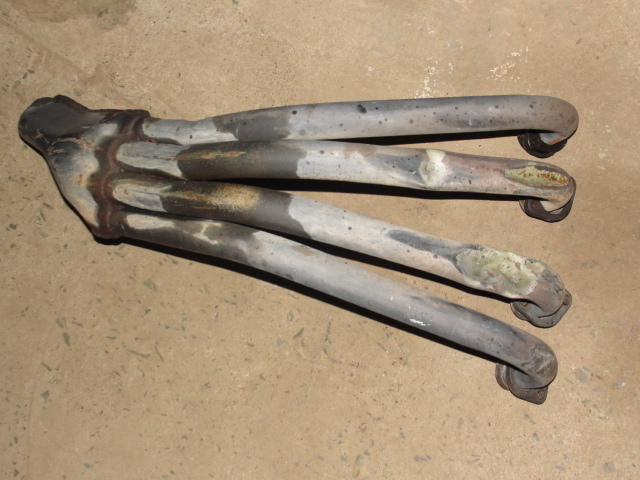 1989 HONDA CBR 600 F EXHAUST HEADERS MANIFOLD PIPE HEADER CBR600 CBR600F 89