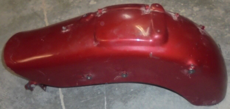 2003 Honda Shadow VT1100C VT1100 VT 1100 C Red Rear Fender Panel Wheel Well Back