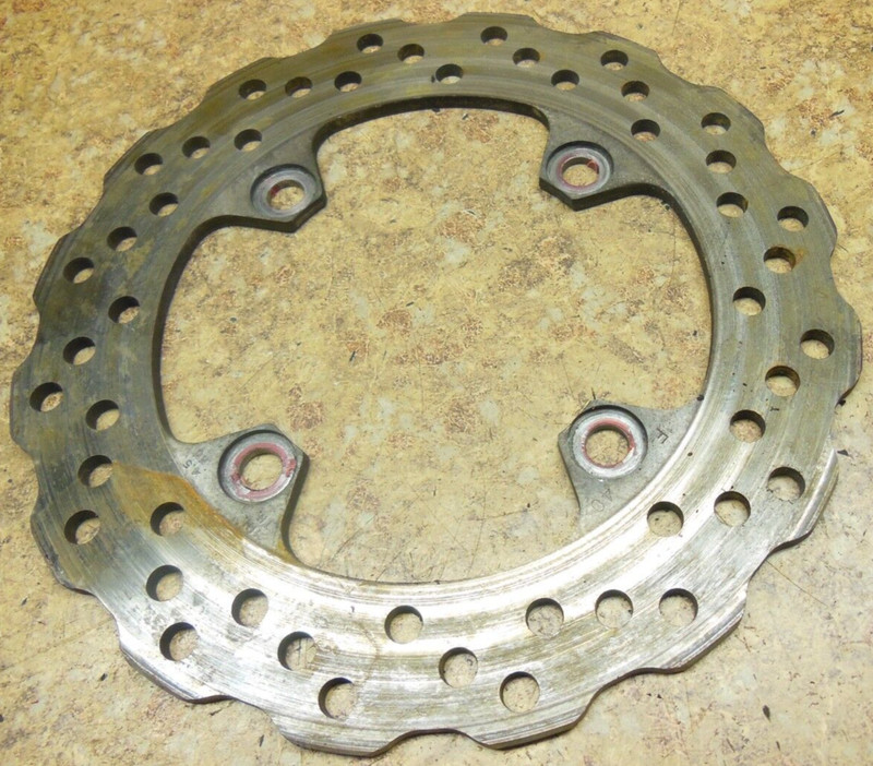 2008 Kawasaki ZX1000 ZX 1000 ZX10R Ninja Rear Disk Brake Rotor Wheel Rim ZX10 08