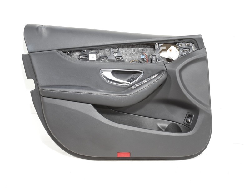2015-2021 Mercedes W205 C300 Front Left Driver Side Door Trim Panel Black OEM