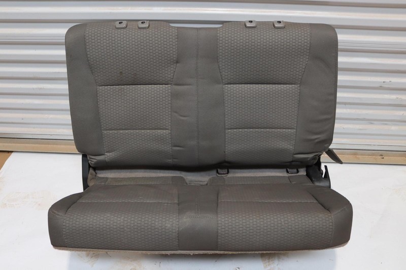 2015-2016 FORD F-150 F150 EXTENDED CAB REAR LEFT SIDE SEAT CLOTH GRAY OEM