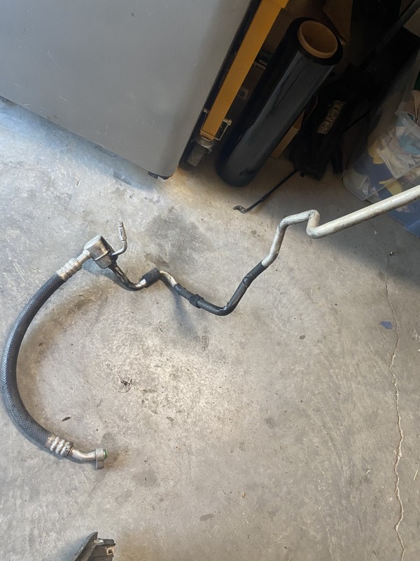 2000 Volkswagen Golf 2 Door VR6 A/C Suction Hose Assembly OEM