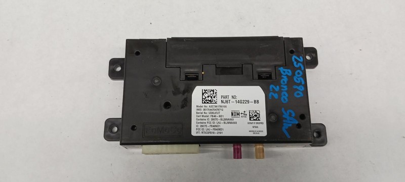 21-'22 FORD BRONCO SPORT Communication module w/o navigation OEM 1 Year Wnty!