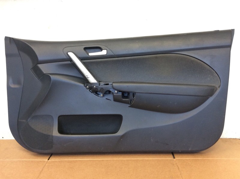 02-05 Civic Si 2.0L 3Dr Hatchback Right Front Side Door Panel Lining Black OEM