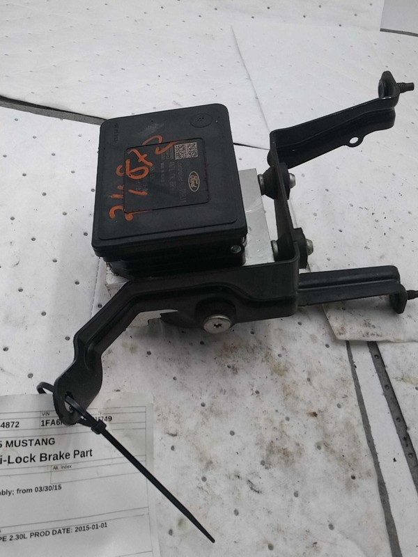 Used ABS Pump and Motor Assembly fits: 2015 Ford Mustang Assembly from 03/30/15