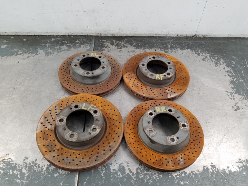 2006 Porsche Cayman S 987 Brake Rotor Set #3317 P1