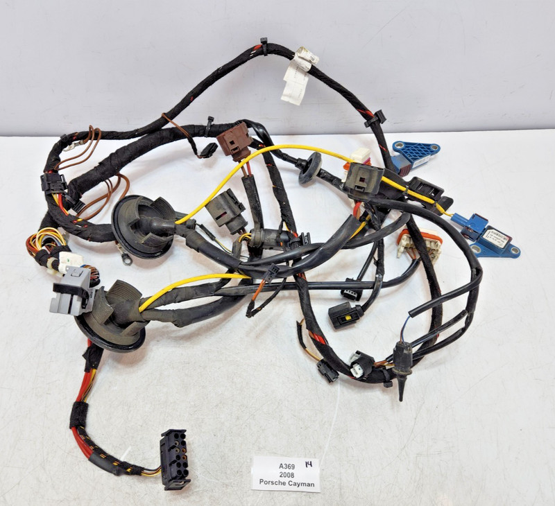 ✅ 2005-2008 OEM Porsche Cayman 987 Front Tub Headlight Wire Wiring Harness