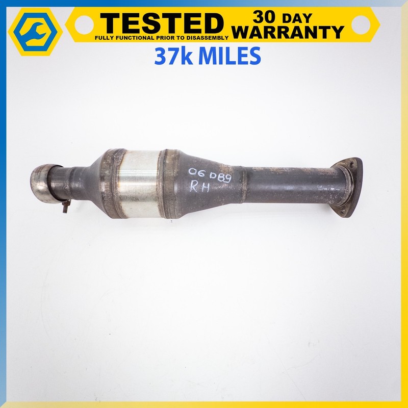 05-12 ASTON MARTIN DB9 DBS 6.0L RIGHT SIDE EXHAUST PIPE SECONDARY CONVERTER OEM