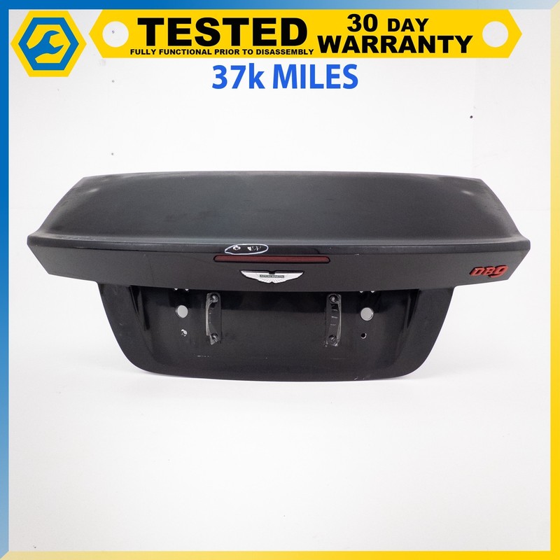 05-12 ASTON MARTIN DB9 VOLANTE TRUNK LID PANEL ASSEMBLY BLACK OEM