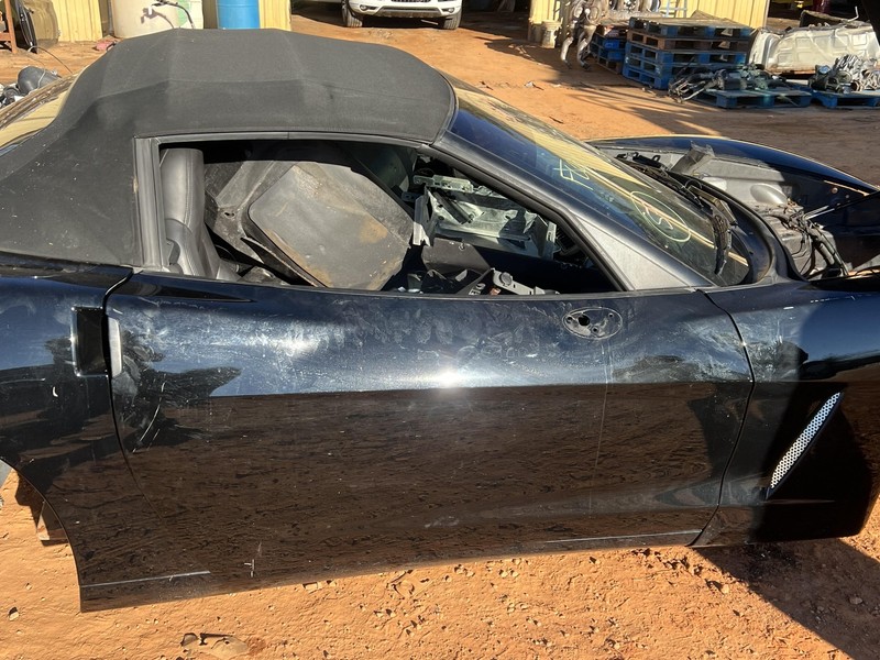 2005-2013 CORVETTE C6 RIGHT PASSENGER SIDE DOOR ASSEMBLY OEM BLACK 41U