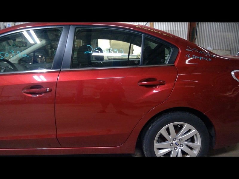 Driver Rear Side Door Electric Sedan Fits 12-16 IMPREZA 1671587