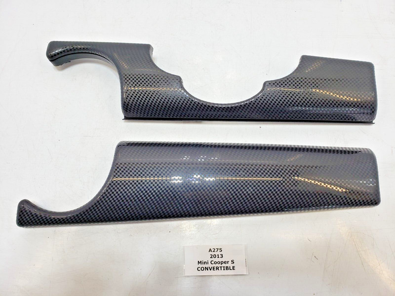 ✅ 07-15 OEM Mini Cooper R57 Front Steering Column Instrument Upper Panel Carbon