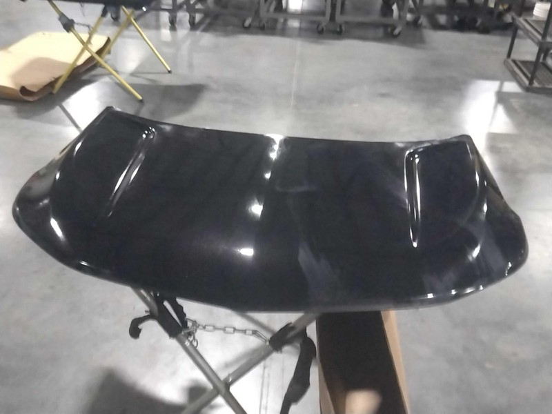 2018 Chevrolet Equinox OEM Black Hood Panel 84557813 Used 66K Miles