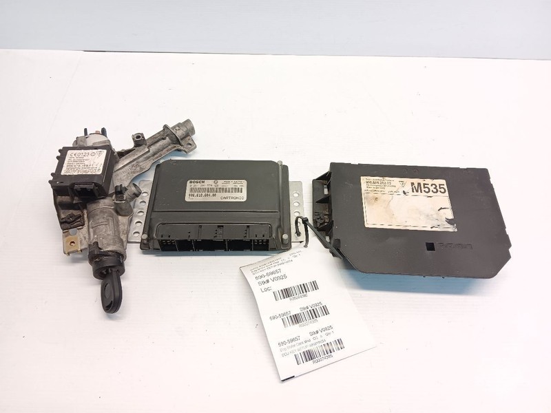 2002-2005 Porsche 911 3.6 Engine Control Module ECU Immobilizer Set Key OEM