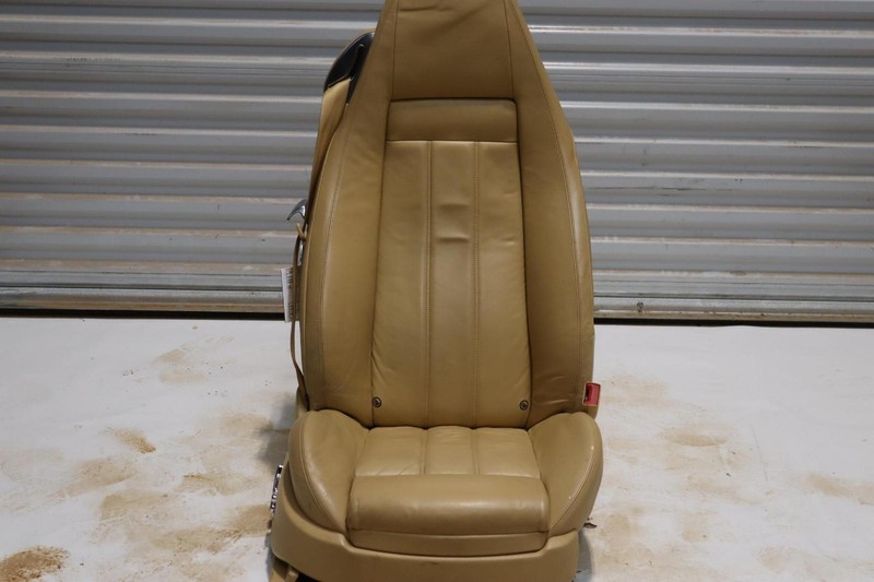 2003-2011 BENTLEY CONTINENTAL GT FRONT RIGHT PASSENGER SEAT TAN LEATHER OEM