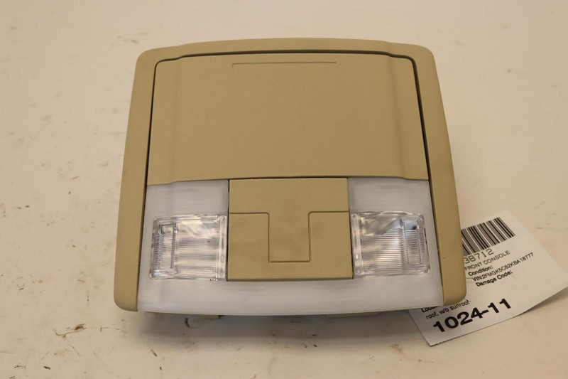 2013-2019 FORD FLEX FRONT OVERHEAD CONSOLE DOME LIGHT READING MAP OEM