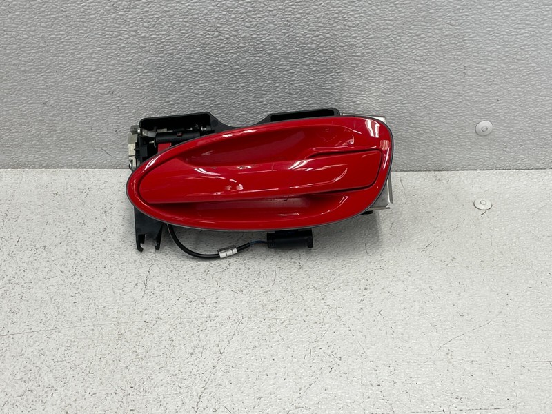 2012-2016 Porsche 991 911 Front Left Driver Exterior Door Handle Red 1569 OEM