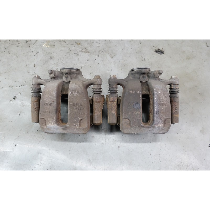2017-2023 BMW G30 5-Series G12 Factory Rear Brake Caliper Pair with Brackets OEM