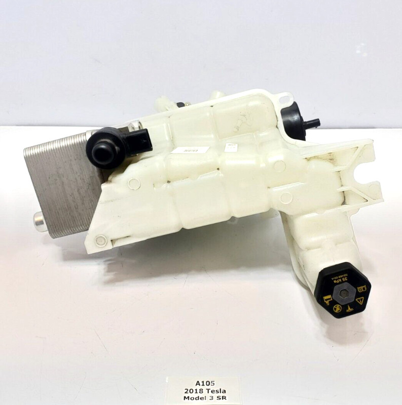 ✅ 2017-2023 OEM Tesla Model 3 Coolant Expansion Tank Chiller Pump Reservior