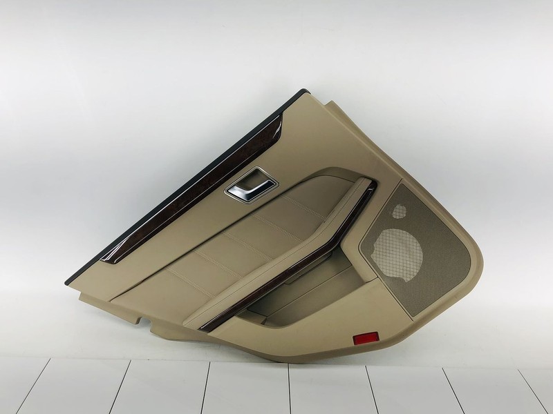 10-13 MERCEDES BENZ E350 REAR LEFT DRIVER SIDE INTERIOR DOOR PANEL OEM #47