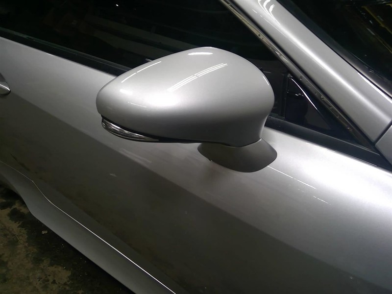 Passenger Side View Mirror With Blind Spot Alert Fits 15-19 LEXUS RC F 1755938