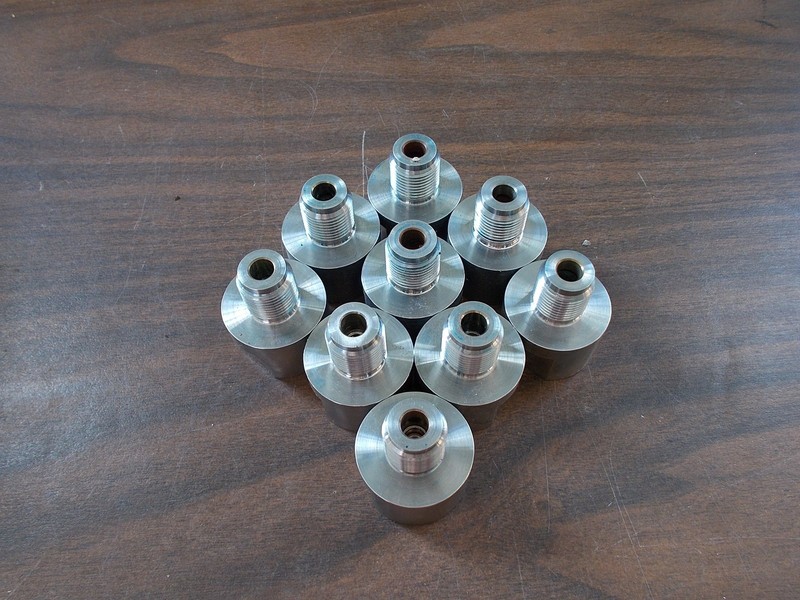Lot of 11 Threaded Industrial toolholders C-1313 Rev X *FREE SHIPPING*