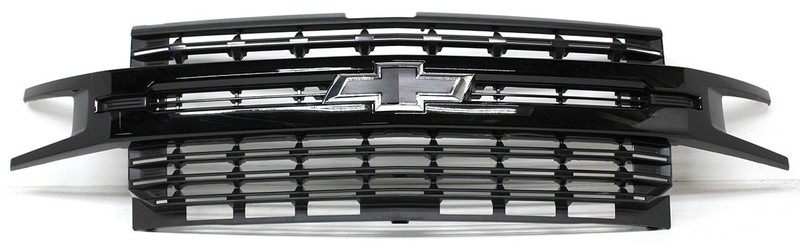 OEM Black Front Main Grille For Chevy Silverado RST w/OUT camera option 84493306