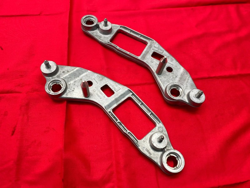 09-16 BMW E89 Z4 Left & Right Convertible Top Console Mount Bracket Set OEM ✅