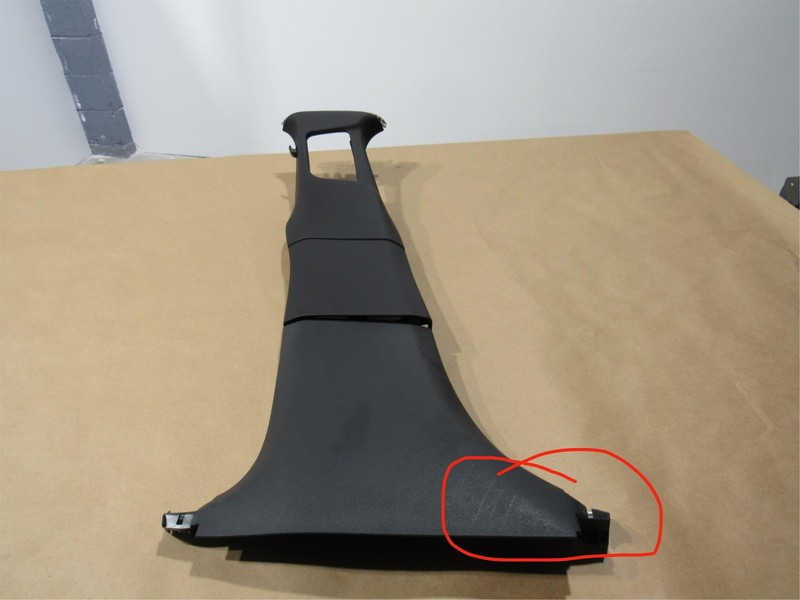 18-21 Mercedes GT 63 X290 2019 Left Driver Center B Pillar Cover Panel Trim :A