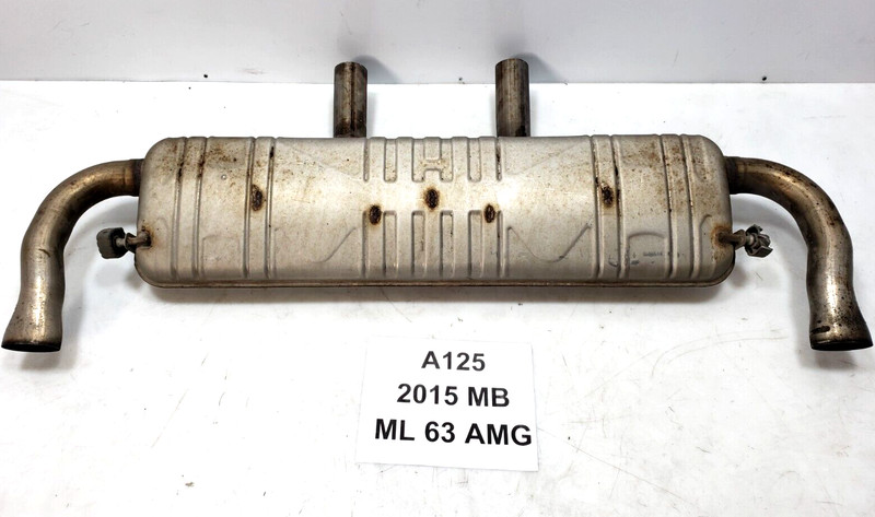 ✅ 2012-2015 OEM Mercedes W166 ML63 AMG Center Exhaust System Tail Pipe Muffler