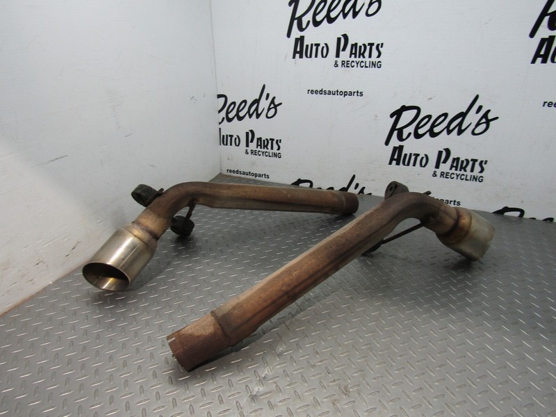 12-15 Camaro SS Exhaust Mufflers Tips Used Cut OEM