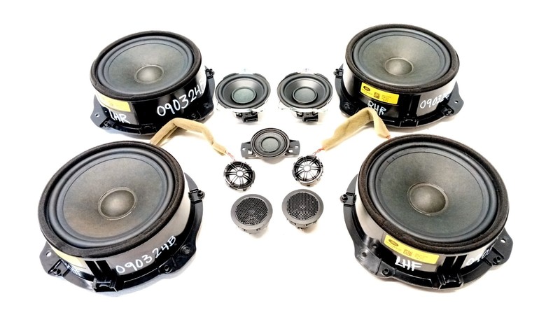 17-20 JAGUAR X760 XE SPEAKER SET LEFT RIGHT FRONT REAR OEM 090324B