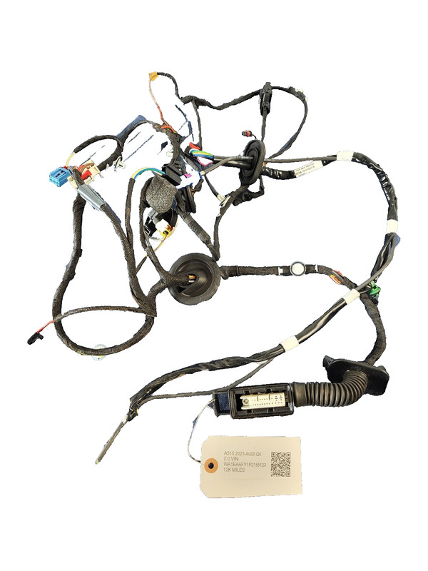 Used Oem Audi Front Passenger Door Wiring Harness 80A971030Q for 2021-2023 Q5