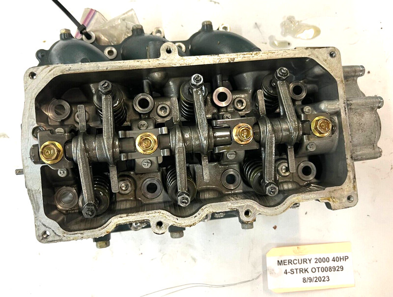 Mercury 40 HP 4 Stroke Cylinder Head Assembly PN 857082A6 Fits 2001-2012+